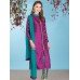 Purple and Teal Indian Party Ready Made Salwar suit
